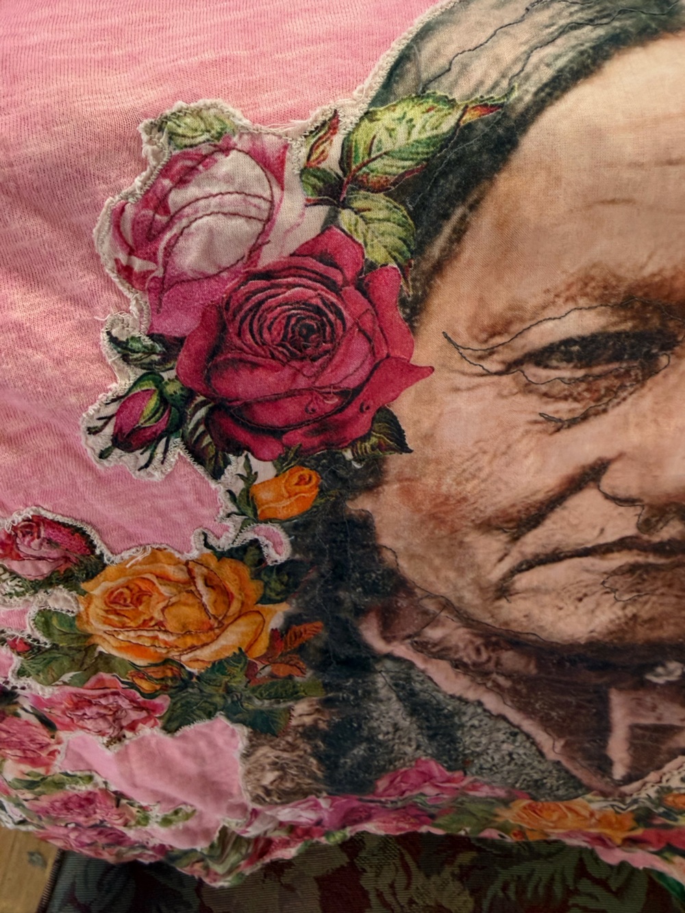 RARE NWT Magnolia Pearl Applique Sitting Bull T-Shirt - Picture 2 of 12